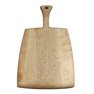 wood cutting board with handle