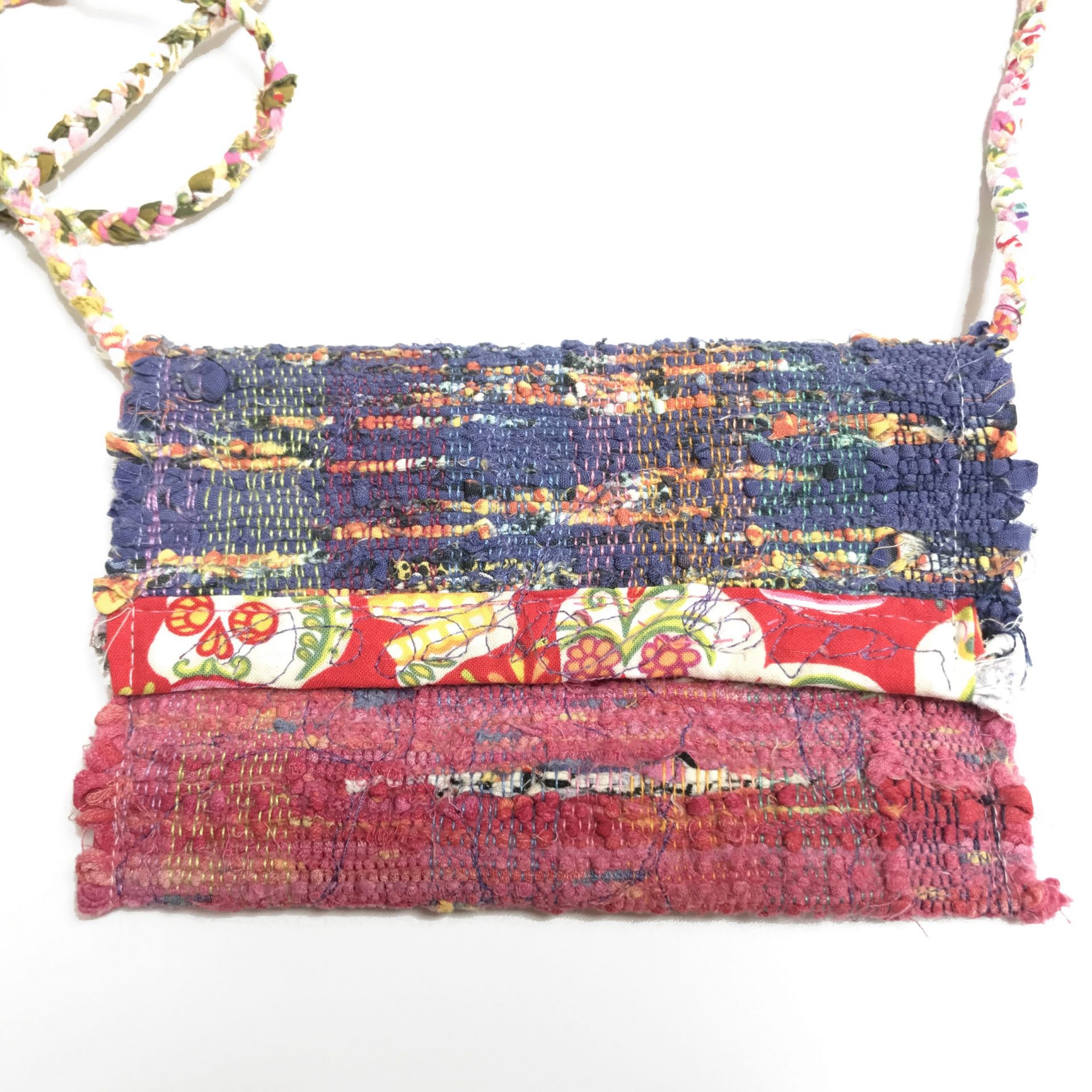Woven Rag Bag with Strap | Freehand Gallery
