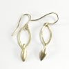 Gold Navette Earrings