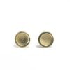 Small Round Post Earrings