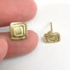 Squares Within Squares Post Earrings