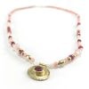 Ruby and Rhodochrosite Necklace