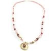 Ruby and Rhodochrosite Necklace