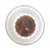 Clear Glass with Brown Base
