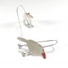 Red Beaked Partridge Earrings