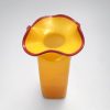 Yellow Ruffle Vase