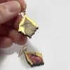 Large Cardinal Earrings