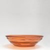 Apricot Glass Large Bowl