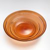 Apricot Glass Large Bowl