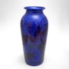 Dark Blue Crystalline Vase