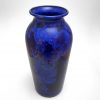 Dark Blue Crystalline Vase