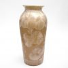 Tan Crystalline Vase