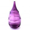 Amethyst Textured Teardrop Vase