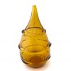 Gold Textured Teardrop Vase