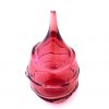 Ruby Textured Teardrop Vase