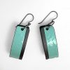 Black and Aqua Earrings
