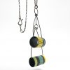 Yellow, Blue, Green and Black Necklace