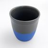 Gray and Blue Cup