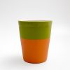Orange and Gray Cup