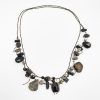 Cradle of Beads Necklace with Onyx