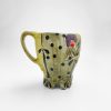 Yellow Footed Mug