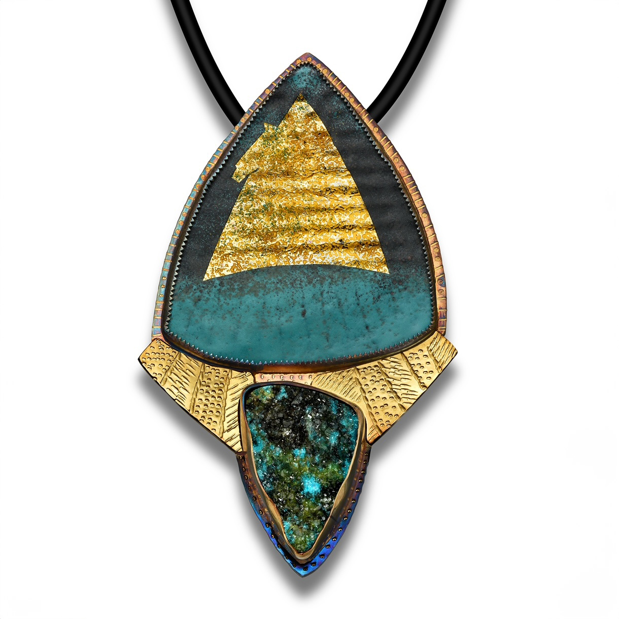 "Ancient One" Necklace Freehand Gallery