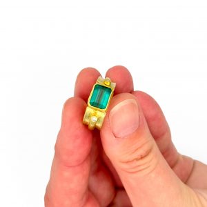 Tourmaline ring, Jo Baxter, Freehand Gallery