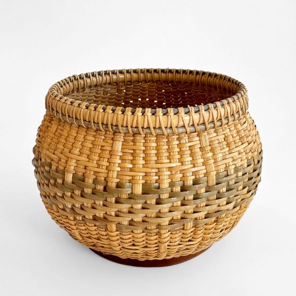 Handmade basket by Jill Heir.