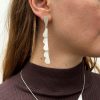 Petals Long Drop Earrings