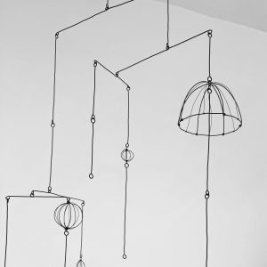 Wire Shapes Mobile, Shelli Markee, Freehand Gallery