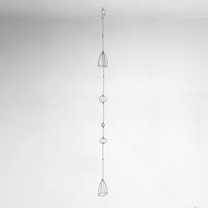 Hanging Wire Sculpture by Shelli Markee, Freehand Gallery
