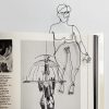 Wire Man with Glasses Bookmark