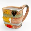 Square Earthenware Mug