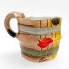 Square Earthenware Mug
