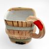 Square Earthenware Mug