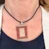 Woven Pendant Necklace