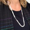 Long Rectangle Necklace